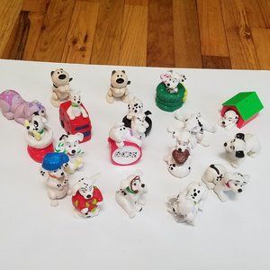 15 - Vintage Disney 101 Dalmatians Happy Meal figures,  Disney Happy Meal Toys